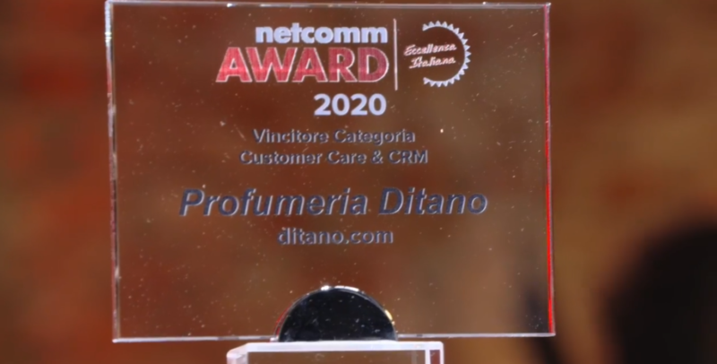 Ditano.com è il miglior ecommerce d’italia nella categoria Customer care e CRM, parola di Netcomm